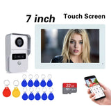 New 4-Wire TUYA Smart Video intercom doorbell Wired 1080P Waterproof Camera 5G WIFI 7/10inch IPS Touch Screen Support IP CCTV