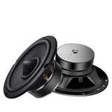 1pc Car Audio 6.5-inch 80W Car Mounted High-frequency Speaker with Lossless Coaxial Subwoofer and Full Range Speaker
