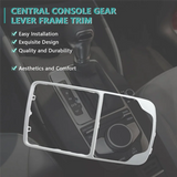Exclusive Car Front Console Chrome Gear Shift Knob Frame Surround Trim 8V0864260A For A3 S3 RS3 2013-2020 8V0-864-260-B-3Q7