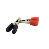 10PCS New 33MM/48MM Plastic Handle Test Probe Metal Alligator Clips Connector Connect Socket Plug Crocodile Power Clip Red+Black