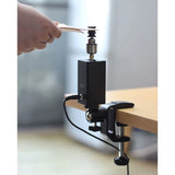 DIY Ebony Polishing Stick Trimmer Head Set AC 100-240V Electric Leather edging Polisher adjustable by hand