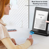 Wireless RF Remote Page Turner Smart Practical Remote Control Clicker with Hand Strap for Kindle Paperwhite Oasis Kobo Ereaders