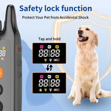 DT510 Remote Dog Training Collar For 2 Dogs,