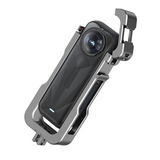 Protective Frame Cage For Insta360 X5 With Cold Shoe Mount Housing Case For Insta 360 X5 Camera Accessories