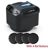 Auto Card Shuffle Dealer Machine 360° Rotating Shuffling 2 In 1 Playing Cards Dealing Tool Games Poker Device With Bid Buttons