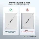 Auto Sleep/Wake 11.8" Magnetic Case Shockproof with Pen Holder Tablet Protective Cover Ultra Slim for reMarkable Paper Pro 2024