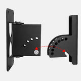 2Pcs Speaker Wall Mount Bracket Universal Audio Shelf Ceiling Speaker Mount Support Adjustment for Home Office KTV Concert Stage
