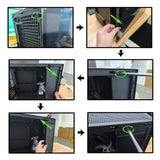 9.1inch 1920462 Bar LCD Secondary LCD Monitor CPU GPU For D32 And Pro