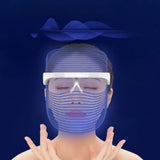 3-color Wireless LED Beauty Mask Home Photon Red Light Masks Beauty Device Skin Rejuvenation Spectrometer Skincare Instrument