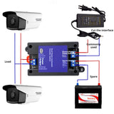 Dual Power UPS Switch Module 12V/24V/60V Automatic Uninterruptible Transfer with Indicator Light