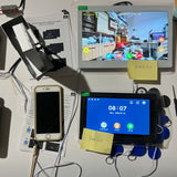 2 Wire WiFi Video Doorphone Doorbell Intercom 10 Inch 1080P Touchscreen Monitor APP/Swipe Card Unlock For 3/4 Family Apartment