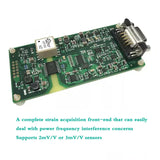 High-speed And High-precision Strain  /Weighing Acquisition Module/AD7176-2/250Ksps/ Supports AC/DC Excitation