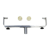 12~20inch Aluminum Alloy Paint Roller Frame Heavy Duty Double Arm Paint Roller Frame for Floor Ceilings Large Surface Painting
