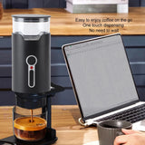 Rechargeable Mini Coffee Machine Automatic 15 Bar Pressure Electric USB Portable Wireless Coffee Maker