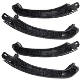 Exclusive Car ABS Black Interior Door Handle Decorative Cover for BMW X3 X4 G01 G02 2018 -2023