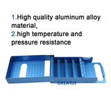 N Premium Aluminum Alloy Kirschner Storage and Sterilization Box for Orthopedic Surgical Instruments / Accessory Placement Tool
