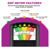 Equipment Kit Includes 1 Pcs 8GB Audio Recorder 1 Pcs Emf Detector Emf Meter Magnetic Field Detector For Research