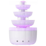 White Noise Diffuser For Bedroom With Cloud Rain Humidifier, LED Mood Light, Essential Oil Diffuser& Rain Sounds