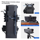 Professional MS32 Night Vision Monocular Scope with IR850 Infrared Illuminator and Range Finder for Hunting
