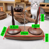Dual Yarn Holder Spinning Tool Wool Winding Machine – Smooth Rotating Yarn Winder for Thick & Thin Yarn