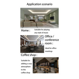 1 Piece Smart Home In Wall Volume Control With 20W X 2CH Amplifier Audio Plastic+Metal (Black)