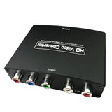 YPbPr To HDMI 1080P Audio Video Converter Display Adapter with L/R Audio Connector for PS2 DVD PSP Xbox Laptop PC To TV Monitor