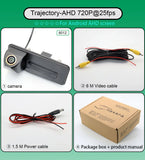 HD Golden-FishEye Backup Rear View Camera For Audi A1 Skoda Roomster Fabia Octavia A7 Yeti SuperB AHD 1080P 170° Trunk Handle