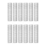 10 Micrometre String Wound Sediment Water Filter Cartridge,12 Pack,Whole House Sediment Filtration,Universal
