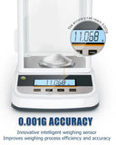 Professional 500g Precise Analytical Lab Balance with 0.001g Ultra-Precision,Digital Scale Ideal for laboratory,Research TF5003S