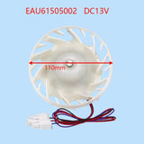 For Fridge Replacement Cooling Fan Motor EAU61505002 Evaporator Fan Motor Refrigerator DC13V