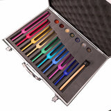 Sacred Solfeggio  Chakra Healing Tuning Fork Sets Sound Healing Therapy Vibration Therapy Music Healing Tools for Yoga