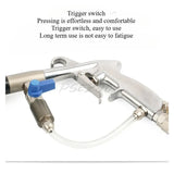 Air Water Mixing Double Tube Foam Gun Double Row Drum Double Line Drum Foaming Cleaning Gun Car Washing Foam Gun Tool