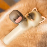 Professional Electric Portable Mini Deep Tissue Fascial Muscle Gun 4 Heads Quiet Unique Cat Massage Tool for Body and Arm