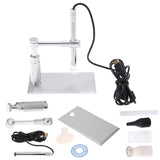 USB Portable 12mm Digital Microscope 500X 8LED 2MP PCB Inspection Camera Endoscope Loupe Webcam