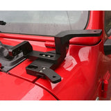 JL Modified A-pillar Two in One Double-layer Spotlight Bracket Aluminum Alloy Auxiliary Light Bracket Modification Part