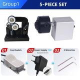 Lure Winding Epoxy Glue Machine Professional Fishing Rod Winding Machine DIY Fishing Rod Building Elctric-Drive Machine
