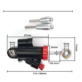 Off Road Vehicle Shake Head Damper Turning Balancer Anti Shake Head Mini Adjustable Direction Damping Modification Accessories