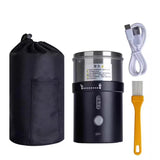 Portable Grain Crusher for Coffee, Spices and Fish Bait - Electric Multi-Function Grinder