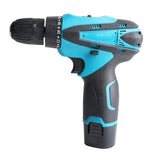 Efficient Motor Rechargeable 12V Li-ion Battery Power Tools Set DIY Variable Speed Cordless Drill Driver