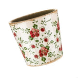 New Retros Ceramic Pot Featuring Built In Drainage Ensuring Plant Health Safety For Any Indoor Or Outdoor Setting