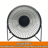 220V Portable Electric Sun Heaters 200/400W Mini Space Heater Quartz Tube Heating for Winters Desktop Office Warmer 6/8Inch