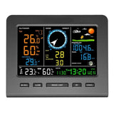 WiFi Weather Station Thermometer Hygrometer Air Pressure Moon Phrase Wind Direct Rainfall Gauge Outdoor Sensor Weather Forecast
