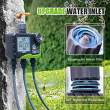 RAINPOINT Sprinkler Timer 3 Zone Programmable Water Timer for Garden Hose Faucet Timer for Automatic/Manual/Rain Delay Watering