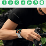 H9 Plus Smartwatch Heart Rate Blood Pressure Blood Oxygen Monitor Multi-functional Outdoor Fitness Bracelet Sports Smart Watch