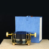 360° Rotating Dual-Axis Brass Seal Carving Clamp Sound-Absorbing Solid Wood Engraving Fixation Tool with Non-Slip Base