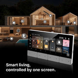Tuya 6.2 Inch Smart Control Panel Zigbee Gateway EU UK Infrared Remote Control Android Operation Body Sensor for Smart Home