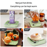 220V Electric Coffee Mug Warmer 3 Gear Temperature Control Hot Plate Cup Heater Coaster for Milk Tea Water 30W