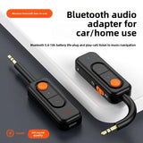 Bluetooth 5.4 receiving and transmitting 2-in-1 Bluetooth adapter supports one for two, suitable for home audioaircraft and car