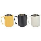 Milk Frothing Pitcher Thickened Frother Cup 450ml with Pointed Spout for Coffee Machine Cafe