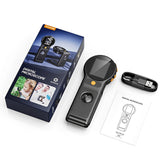 500X Kids Handheld Digital Microscope 8LEDS 2MP Foldable Video Magnifier Coin Electronics Repair AF Lens Magnifying Glass
